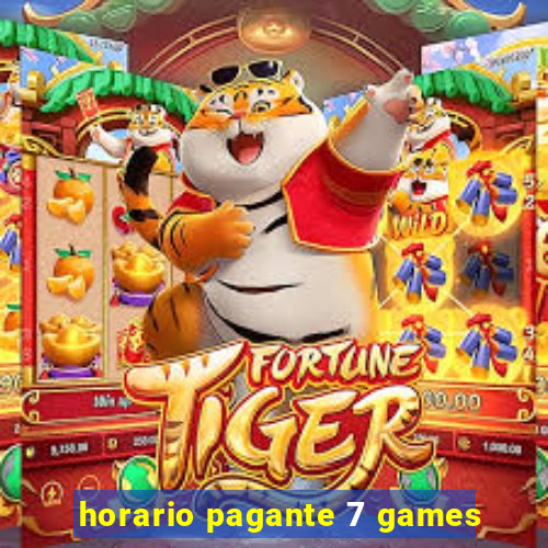 horario pagante 7 games